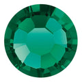 Preciosa Hotfix Flat Back Crystals (MAXIMA) Emerald - Bluestreak Crystals