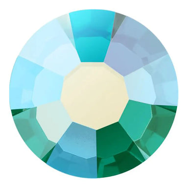 Preciosa Hotfix Flat Back Crystals (MAXIMA) Green Tourmaline AB - Bluestreak Crystals