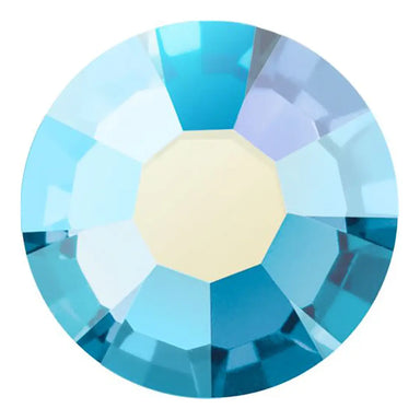 Preciosa Hotfix Flat Back Crystals (MAXIMA) Indicolite AB - Bluestreak Crystals