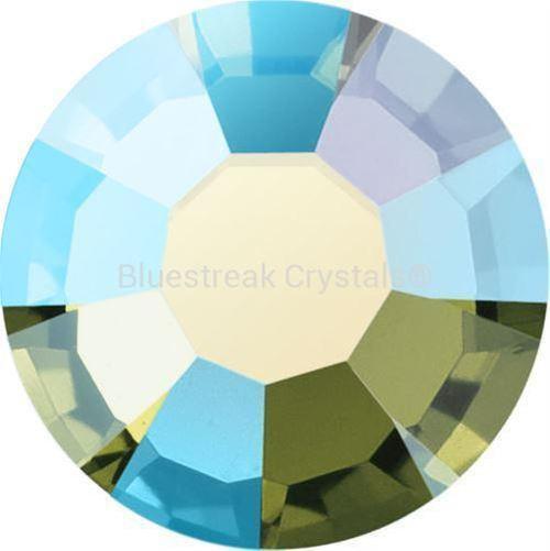 Preciosa Hotfix Flat Back Crystals (MAXIMA) Khaki AB-Preciosa Hotfix Flatback Crystals-SS8 (2.4mm) - Pack of 50-Bluestreak Crystals