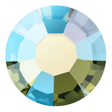 Preciosa Hotfix Flat Back Crystals (MAXIMA) Khaki AB - Bluestreak Crystals