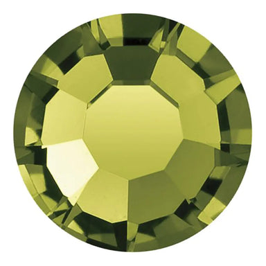 Preciosa Hotfix Flat Back Crystals (MAXIMA) Khaki - Bluestreak Crystals