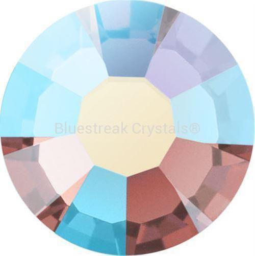 Preciosa Hotfix Flat Back Crystals (MAXIMA) Light Burgundy AB-Preciosa Hotfix Flatback Crystals-SS8 (2.4mm) - Pack of 1440 (Wholesale)-Bluestreak Crystals