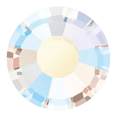 Preciosa Hotfix Flat Back Crystals (MAXIMA) Light Gold Quartz AB - Bluestreak Crystals