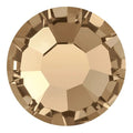 Preciosa Hotfix Flat Back Crystals (MAXIMA) Light Smoked Topaz - Bluestreak Crystals