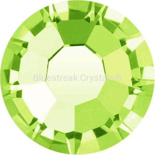 Preciosa Hotfix Flat Back Crystals (MAXIMA) Limecicle-Preciosa Hotfix Flatback Crystals-SS6 (2.0mm) - Pack of 50-Bluestreak Crystals