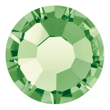 Preciosa Hotfix Flat Back Crystals (MAXIMA) Peridot - Bluestreak Crystals