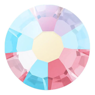 Preciosa Hotfix Flat Back Crystals (MAXIMA) Rose AB - Bluestreak Crystals