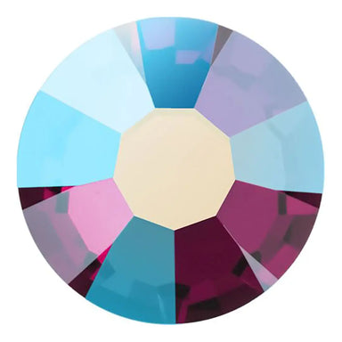 Preciosa Hotfix Flat Back Crystals (MAXIMA) Ruby AB - Bluestreak Crystals