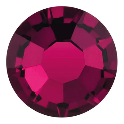 Preciosa Hotfix Flat Back Crystals (MAXIMA) Ruby - Bluestreak Crystals