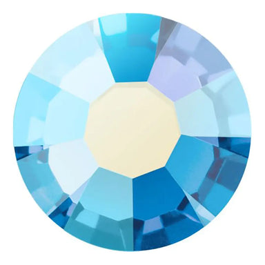 Preciosa Hotfix Flat Back Crystals (MAXIMA) Sapphire AB - Bluestreak Crystals