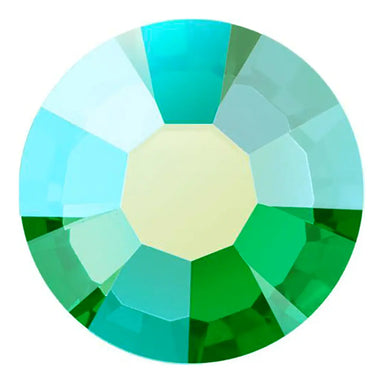 Preciosa Hotfix Flat Back Crystals (MAXIMA) Shamrock AB - Bluestreak Crystals
