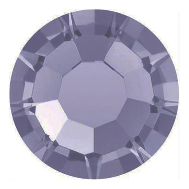 Preciosa Hotfix Flat Back Crystals (MAXIMA) Smoked Amethyst - Bluestreak Crystals