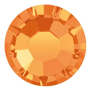 Preciosa Hotfix Flat Back Crystals (MAXIMA) Sun - Bluestreak Crystals