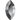 Preciosa Hotfix Flat Back Crystals Navette (MAXIMA) Jet Hematite - Bluestreak Crystals