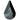 Preciosa Hotfix Flat Back Crystals Pear (MAXIMA) Jet Hematite - Bluestreak Crystals