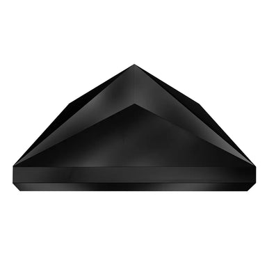 Preciosa Hotfix Flat Back Crystals Pyramid (MAXIMA) Jet - Bluestreak Crystals