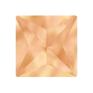 Preciosa Hotfix Flat Back Crystals Pyramid (MAXIMA) Light Colorado Topaz - Bluestreak Crystals