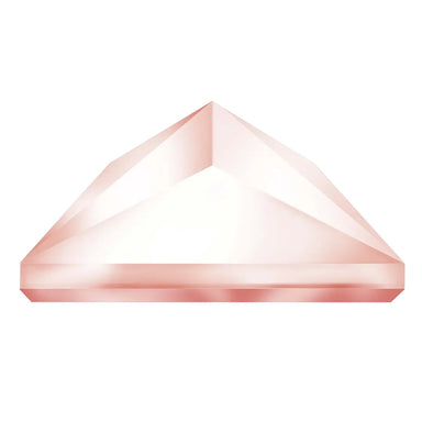 Preciosa Hotfix Flat Back Crystals Pyramid (MAXIMA) Light Peach - Bluestreak Crystals