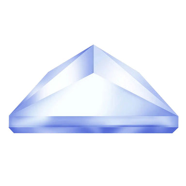 Preciosa Hotfix Flat Back Crystals Pyramid (MAXIMA) Light Sapphire - Bluestreak Crystals