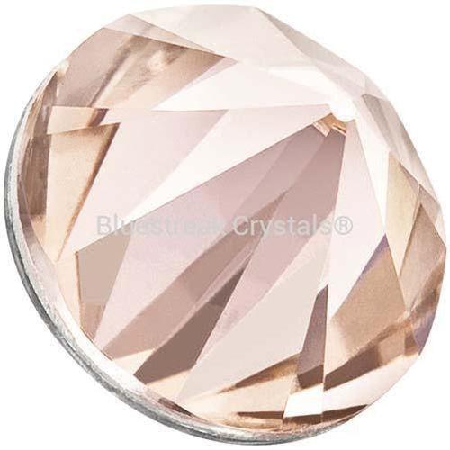 Preciosa Hotfix Flat Back Crystals Spike Cone (MAXIMA) Light Peach-Preciosa Hotfix Flatback Crystals-SS29 (6.25mm) - Pack of 4-Bluestreak Crystals