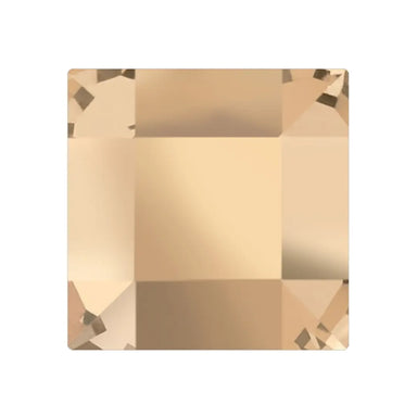 Preciosa Hotfix Flat Back Crystals Square (MAXIMA) Crystal Honey - Bluestreak Crystals