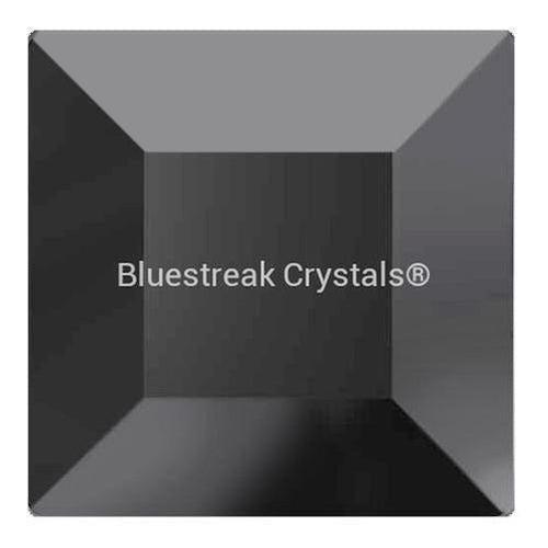 Preciosa Hotfix Flat Back Crystals Square (MAXIMA) Jet Hematite-Preciosa Hotfix Flatback Crystals-3mm - Pack of 40-Bluestreak Crystals