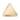 Preciosa Hotfix Flat Back Crystals Triangle (MAXIMA) Crystal Honey - Bluestreak Crystals