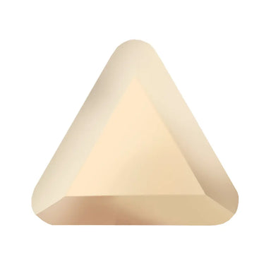 Preciosa Hotfix Flat Back Crystals Triangle (MAXIMA) Crystal Honey - Bluestreak Crystals