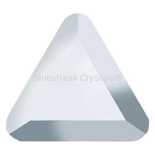 Preciosa Hotfix Flat Back Crystals Triangle (MAXIMA) Crystal Labrador-Preciosa Hotfix Flatback Crystals-6mm - Pack of 12-Bluestreak Crystals