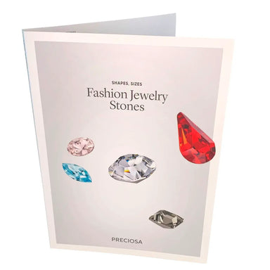 Preciosa Jewellery Stones Shapes & Sizes Chart - Bluestreak Crystals