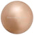Preciosa Pearls Button (Half Drilled) Bronze-Preciosa Pearls-6mm - Pack of 10-Bluestreak Crystals