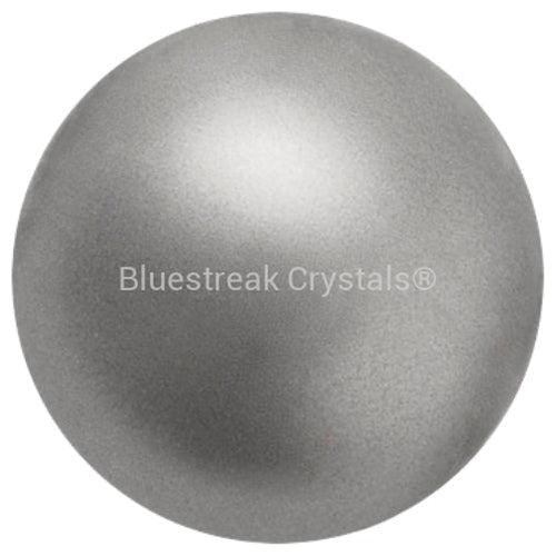 Preciosa Pearls Cabochon Dark Grey-Preciosa Pearls-3mm - Pack of 20-Bluestreak Crystals