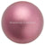 Preciosa Pearls Cabochon Light Burgundy-Preciosa Pearls-3mm - Pack of 20-Bluestreak Crystals