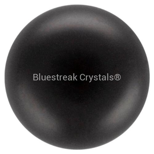 Preciosa Pearls Cabochon Magic Black-Preciosa Pearls-3mm - Pack of 20-Bluestreak Crystals