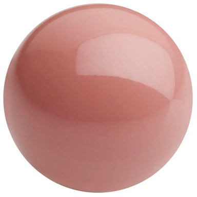 Preciosa Pearls Round (Half Drilled) Salmon Rose - Bluestreak Crystals