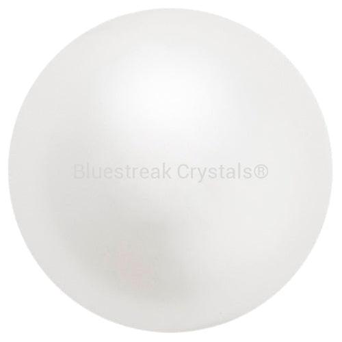 Preciosa Pearls Cabochon White-Preciosa Pearls-3mm - Pack of 20-Bluestreak Crystals