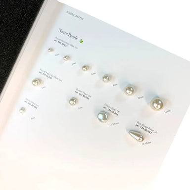 Preciosa Pearls Colour Chart - Bluestreak Crystals