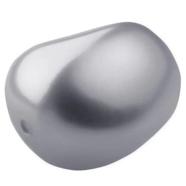 Preciosa Pearls Elliptic Ceramic Grey - Bluestreak Crystals