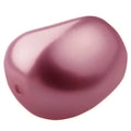 Preciosa Pearls Elliptic Light Burgundy - Bluestreak Crystals