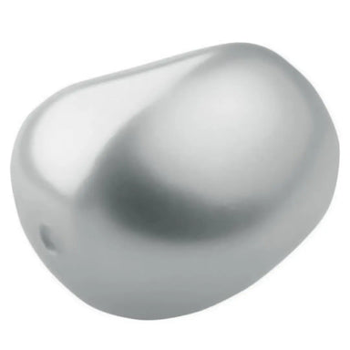Preciosa Pearls Elliptic Light Grey - Bluestreak Crystals