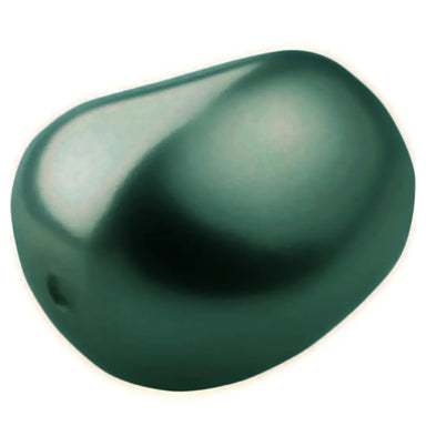 Preciosa Pearls Elliptic Malachite - Bluestreak Crystals