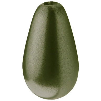 Preciosa Pearls Pear Dark Green - Bluestreak Crystals