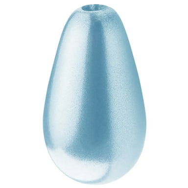 Preciosa Pearls Pear Light Blue - Bluestreak Crystals
