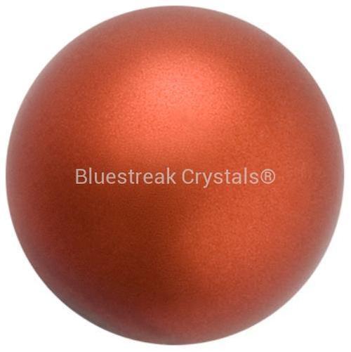 Preciosa Pearls Round Dark Copper-Preciosa Pearls-4mm - Pack of 50-Bluestreak Crystals