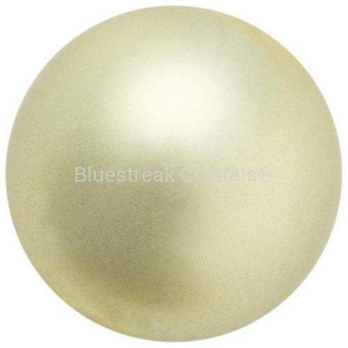 Preciosa Pearls Round Light Green-Preciosa Pearls-4mm - Pack of 50-Bluestreak Crystals