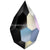 Preciosa Pendants Drop (681) Jet AB-Preciosa Pendants-6mm - Pack of 10-Bluestreak Crystals