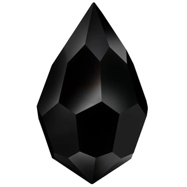 Preciosa Pendants Drop (681) Jet - Bluestreak Crystals