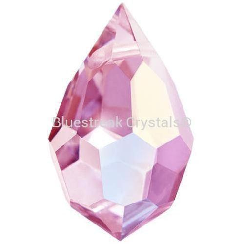 Preciosa Pendants Drop (681) Light Rose AB-Preciosa Pendants-6mm - Pack of 10-Bluestreak Crystals