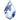 Preciosa Pendants Drop (681) Light Sapphire - Bluestreak Crystals